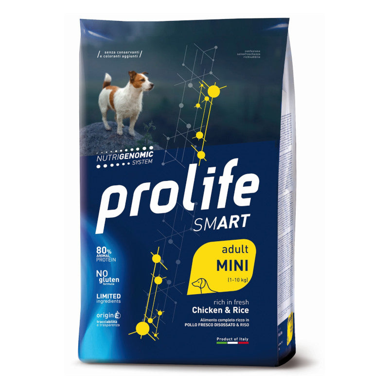 Prolife Adult Mini Pollo e Riso 7 kg Prolife Adult Mini Pollo e Riso 7 kg